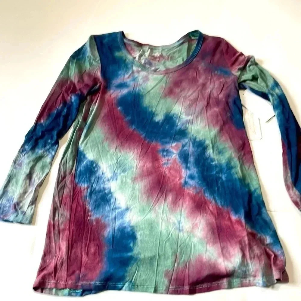 Soft surroundings NWT tunic tie dye size x small